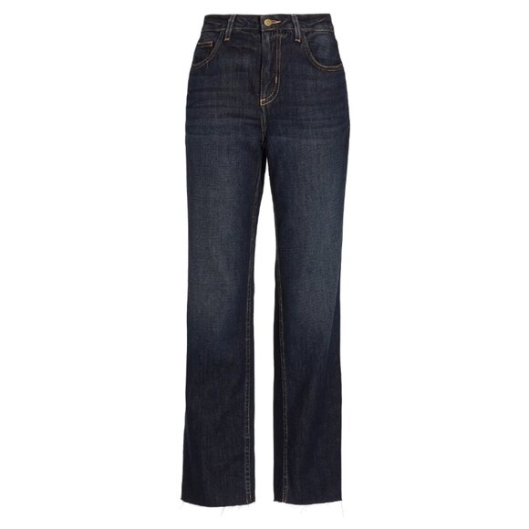 L'AGENCE Milana Stovepipe Jeans in Grainger (Dark Wash) - Size 25 - Picture 1 of 11